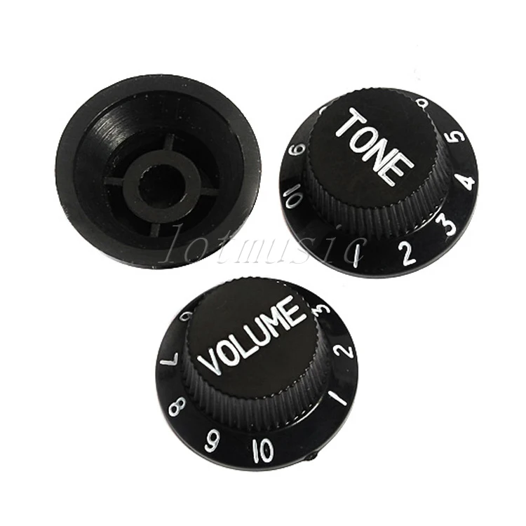 Ручка регулировки громкости для гитары 5 комплектов 15 шт.|control knob|guitar volumetone knob |