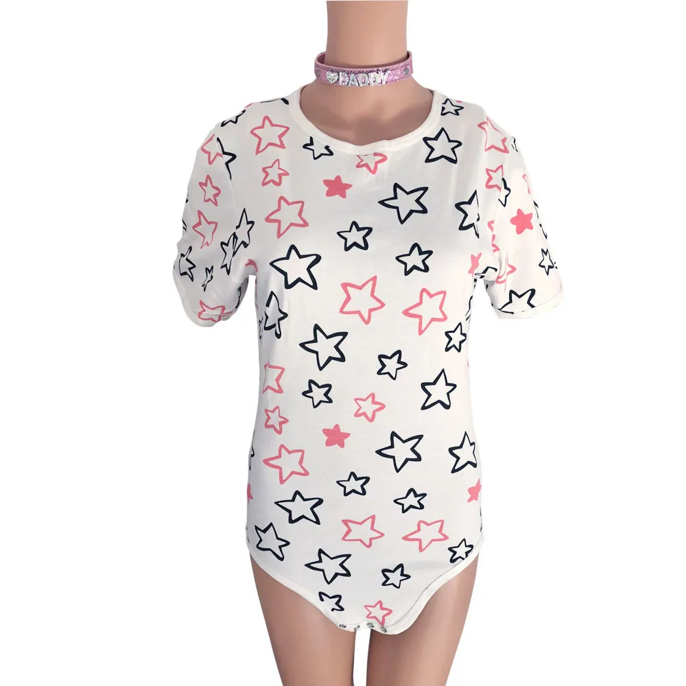 ABDL/DDLG взрослые детские подгузники для влюбленных (ABDL) Стандартный комбинезон с
