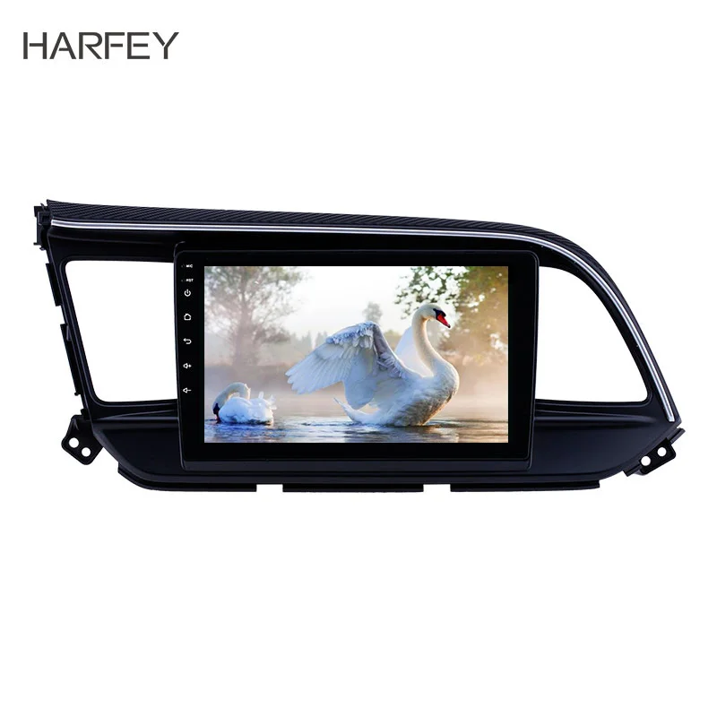Автомобильный GPS Радио Harfey для Hyundai Elantra LHD 2019 Android 8 1 9 &quotс USB WIFI Bluetooth AUX Поддержка