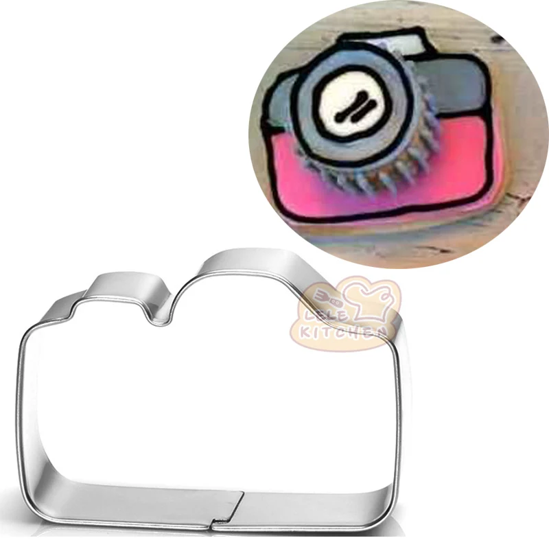 1 шт. форма камеры нержавеющая сталь резак для печенья металлический торт