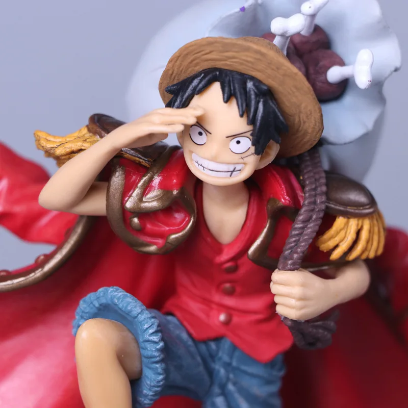 Экшн фигурка Luffy из аниме 20 юбилейный выпуск 2 вида красная накидка Коллекционная