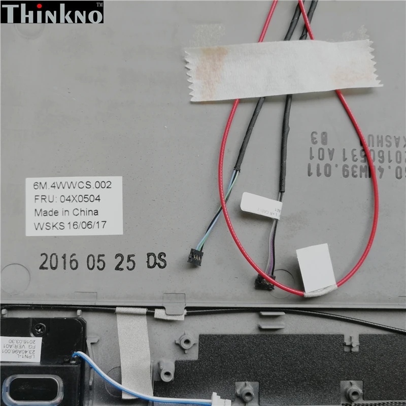 l для lenovo ThinkPad X1 Helix Gen1 ЖК задняя крышка Топ чехол задняя крышка оболочка 04X0504 04X0506