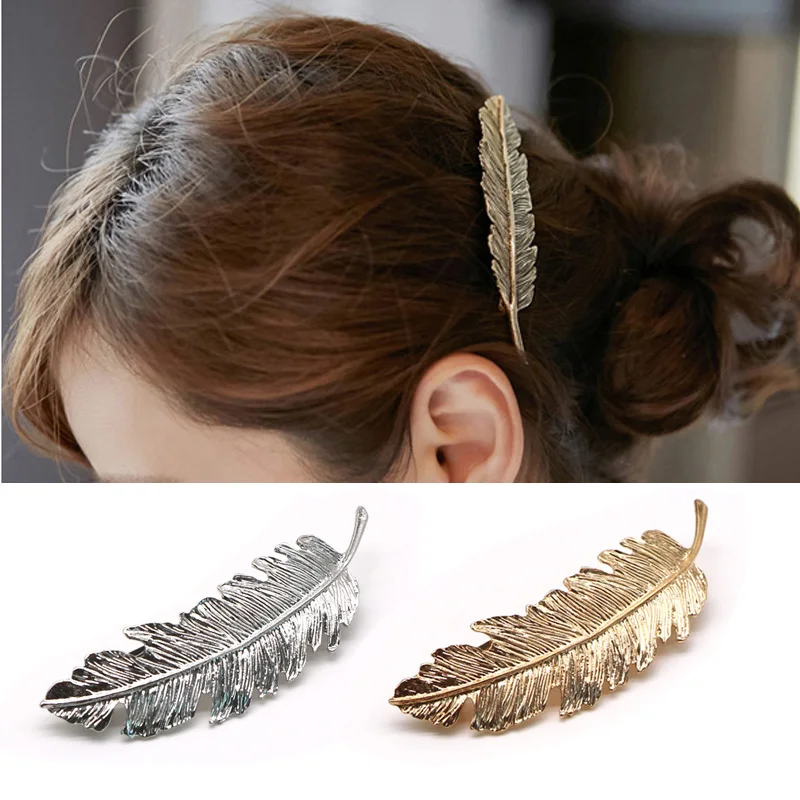 1 шт. модные заколки для волос с кристаллами и цветами металлические женщин