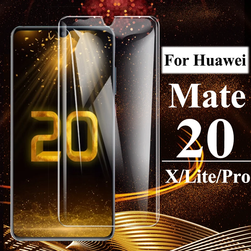Закаленное защитное стекло для Huawei Mate 20 Pro Lite X 20Pro 20X 20Lite Light Huawey X20 Tremp Sheet