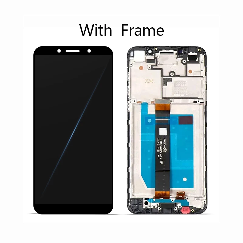 5,4" для HUAWEI Honor 7A DUA-L22 7S DUA-LX2 L02 ЖК-дисплей сенсорный экран дигитайзер запасная деталь в сборе с рамкой