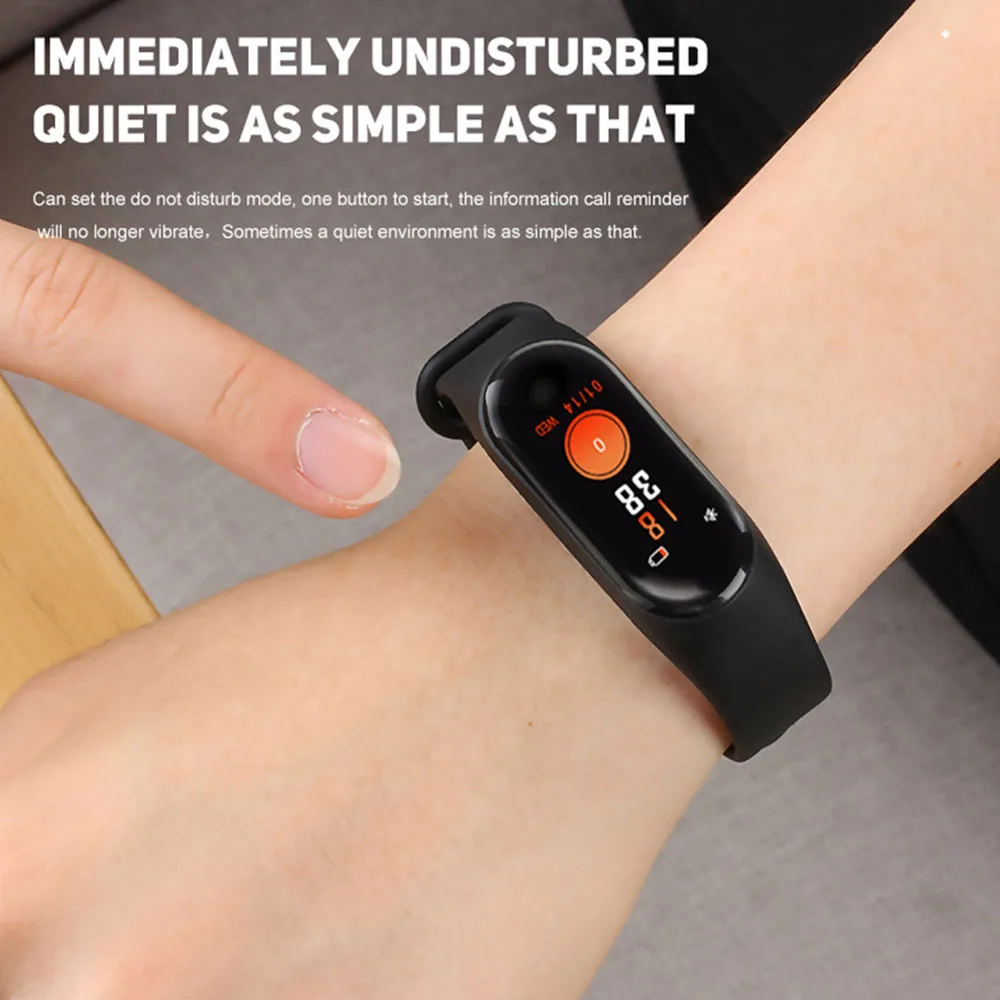 ! ACCEZZ смарт браслет для Android IOS спортивный с шагомером пульсометром и монитором