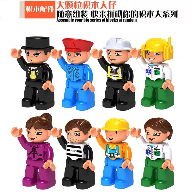 14 типы куклы строительные блоки комплект одежды для мальчиков и девочек