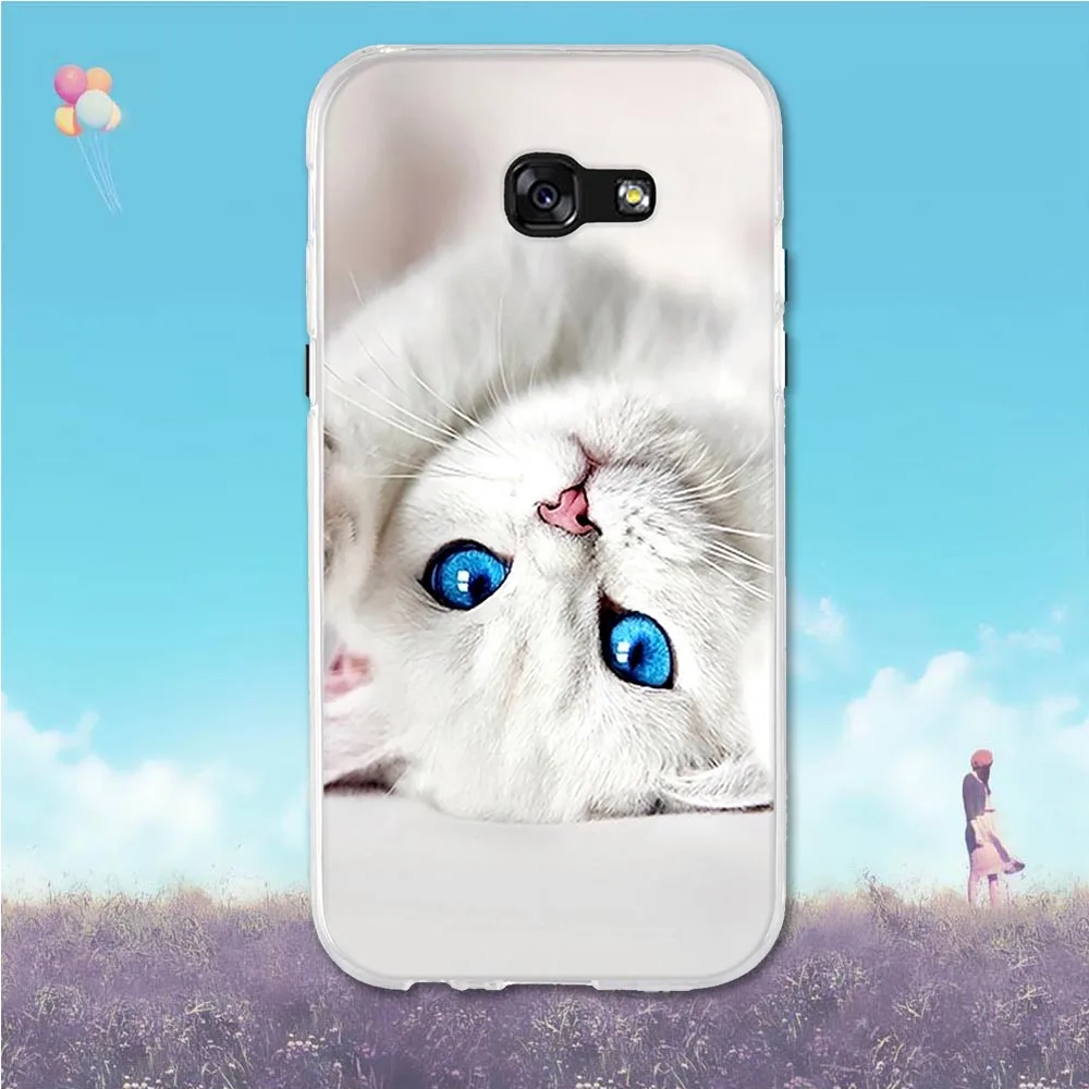 27 Для samsung Galaxy A3 Чехол Мягкий ТПУ силиконовый для samsung Galaxy A5 чехол с животным узором для samsung A3 A5 Funda - Цвет: 27