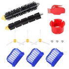 Щетка с щетиной + боковая щетка + фильтр Aero Vac для iRobot Roomba 600 610 620 625 630 650 660