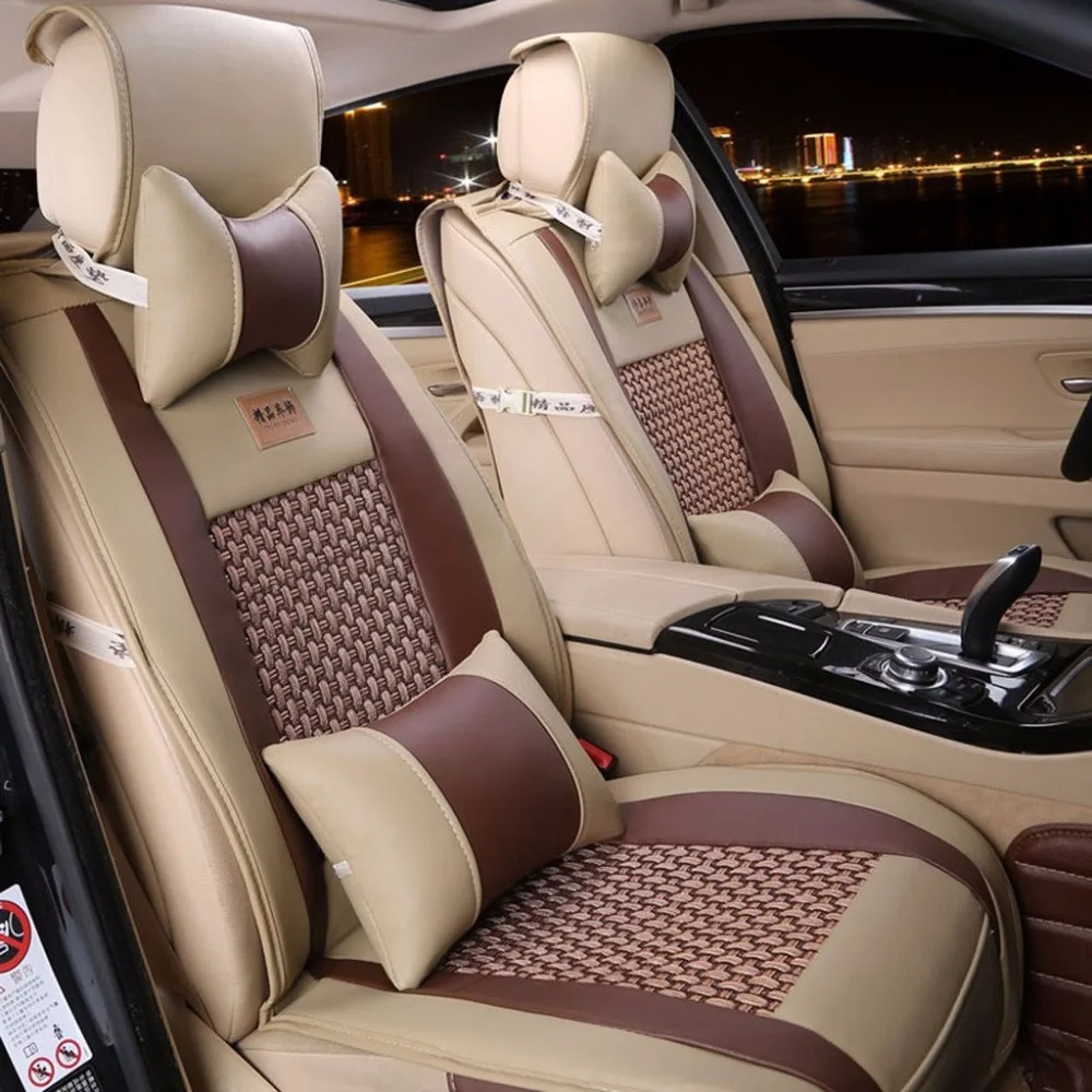 10 шт./компл. Универсальный Автомобильный Чехлы для сидений мотоциклов набор