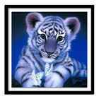 Алмазная картина 5D DIY Алмазная картина полная квадратная вышивка стразами рисунков животных Тигр алмаз круглые картины