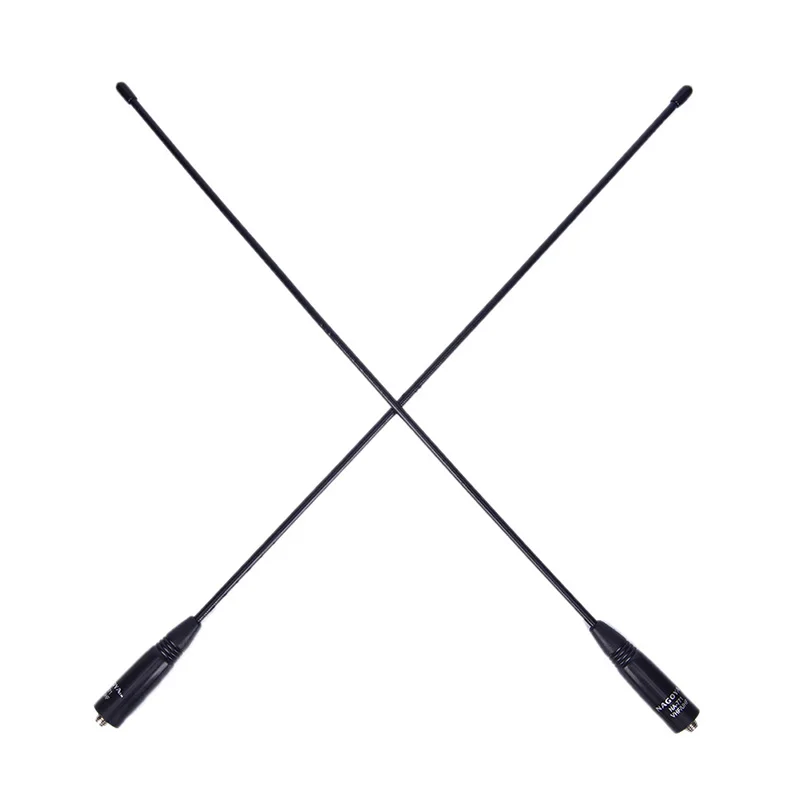 Горячая SMA-F Двухдиапазонная VHF/UHF 144/430 MHz телескопическая антенна для Baofeng UV-5R/82 Walkie Talkie Ham Radio