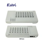 Оригинальный сервер DBL SIM Bank SMB32, удаленное управление SIM-картами, эмулятор с поддержкой DBL goip (автоматическое переключение IMEI + Автоматическое вращение SIM)