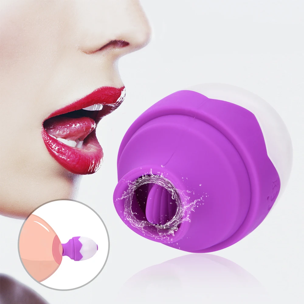Клитор стимулятор массажер для языка вагинальный яйцо сосание сосков Вибратор