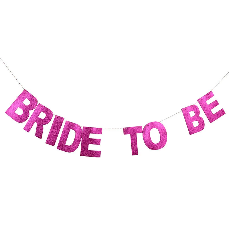 3M Bride To Be Sign Party Bunting Banner Garland Wedding Photograph Props Decoration Drop Shipping