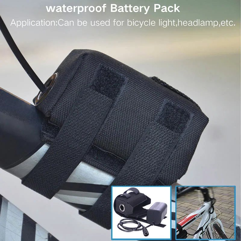 Водонепроницаемый перезаряжаемый аккумулятор 8,4 V 6400mAh 18650 для велосипеда светильник+ зарядное устройство