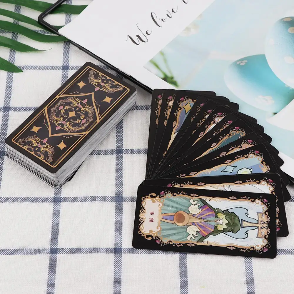 Студенческие карты Таро с красочной коробкой таинственное гадания Астрология