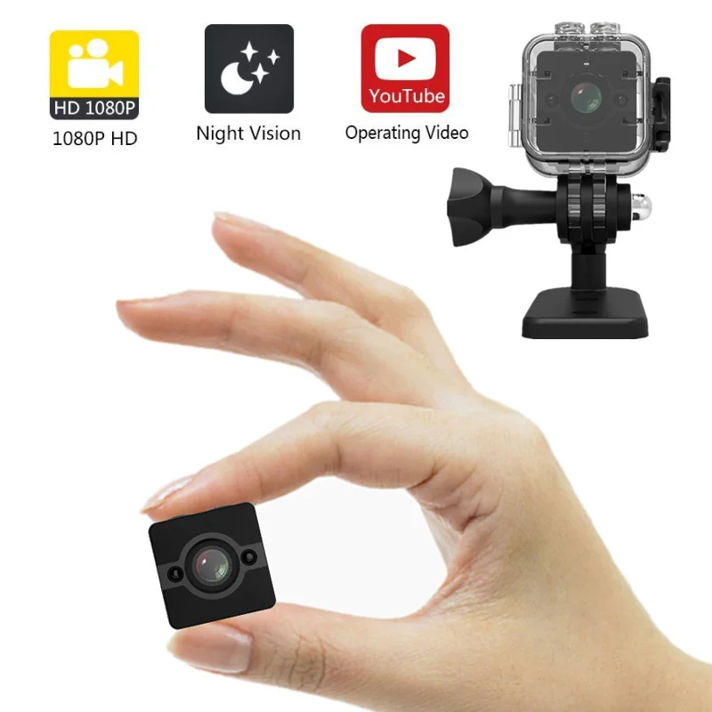 HD 1080P мини-камера ночного видения видеокамера для обнаружения движения