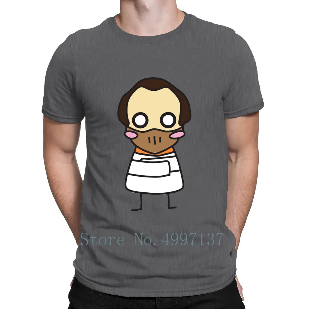 Футболка Hannibal Lecter Do You Feel Like Dinner 100% хлопок новая модная летняя футболка с круглым