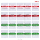 20 шт., буферный раствор, рН-порошок для измерительного измерителя, калибровка 4,01 6,86