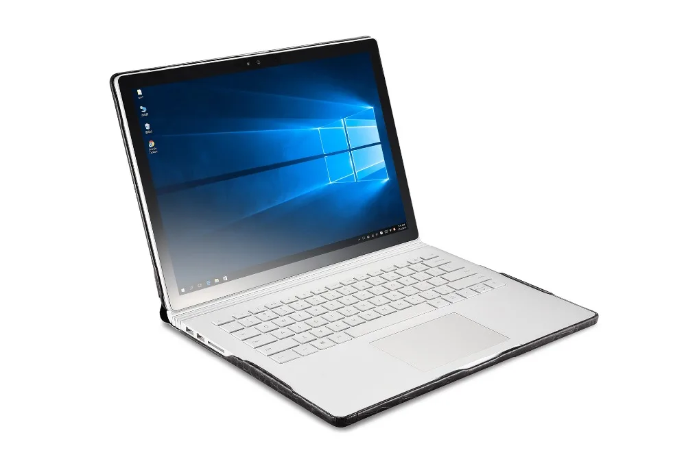 Чехол из натуральной крокодиловой воловьей кожи для microsoft Surface Book 2 13,", откидной бизнес-чехол из натуральной кожи, смарт-чехол для Book 2