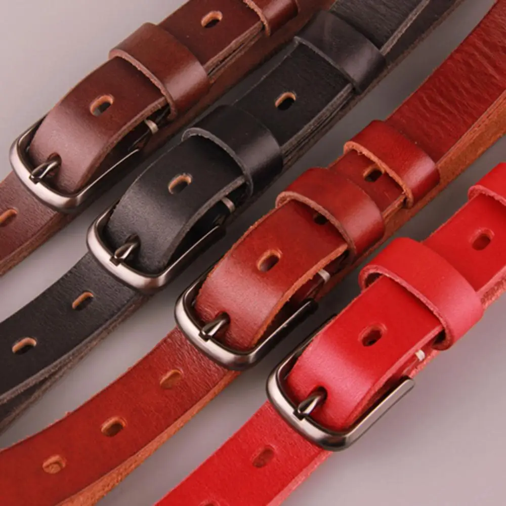 FAJARINA Quality Cowhide Leather Ladies 100% Cow Skin Female Models Belt Retro Clasp Buckle Styles Belts for Women 24mm N17FJ447