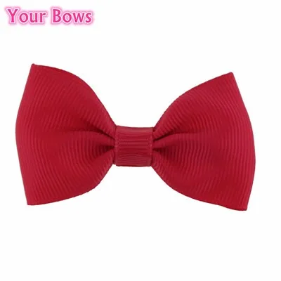 1 шт. горячая Распродажа высококачественный ленточный бант мини-банты для волос с