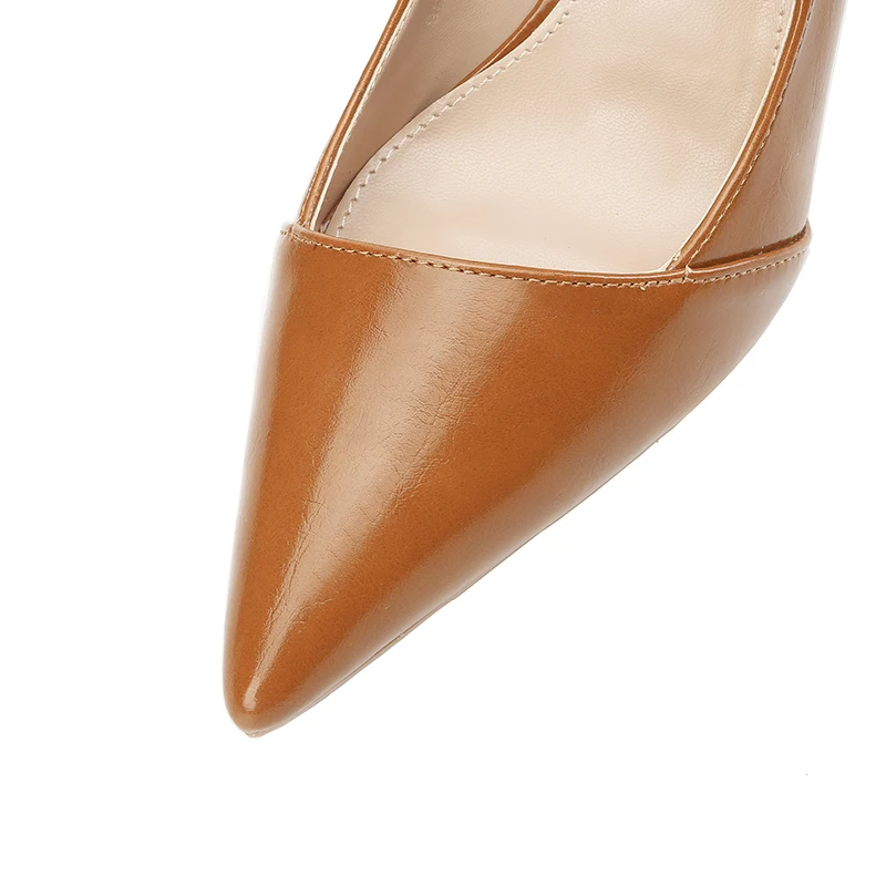 Новинка 2019 года женские офисные пикантные туфли на высоком каблуке 9 см вечерние