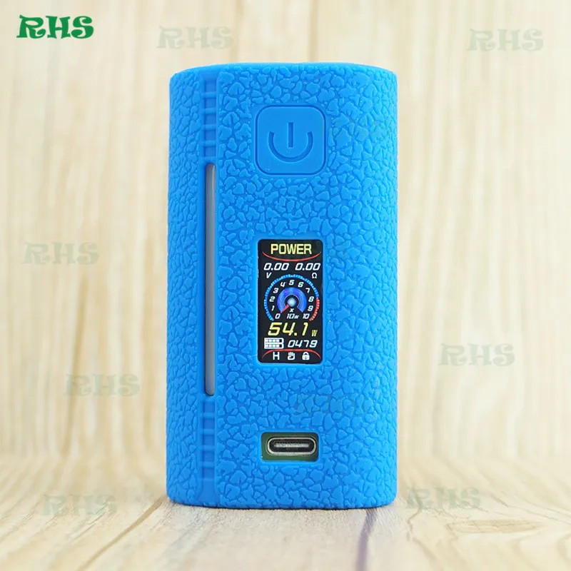 dark blue Последние Asmodus Lustro 200 Вт силиконовые Защитный чехол крышка рукав кожи Щит Стикеры хорошее ощупь - Цвет: dark blue