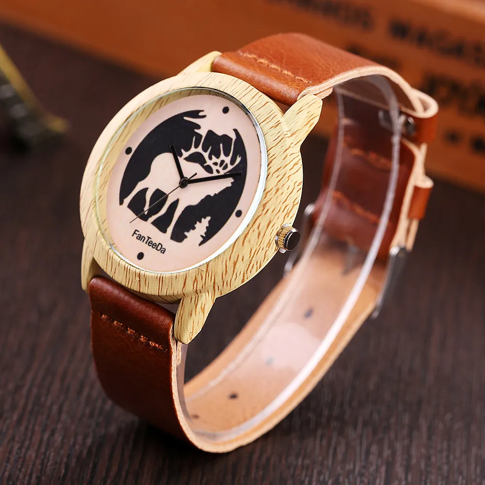 Часы Reloj de hombre Wd2 Модные Аналоговые кварцевые наручные часы с кожаным ремешком и