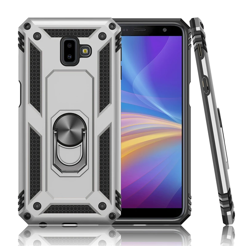 Сверхмощная защита Аксессуары для мобильных телефонов чехол Samsung Galaxy J6 Plus J4 Prime Core