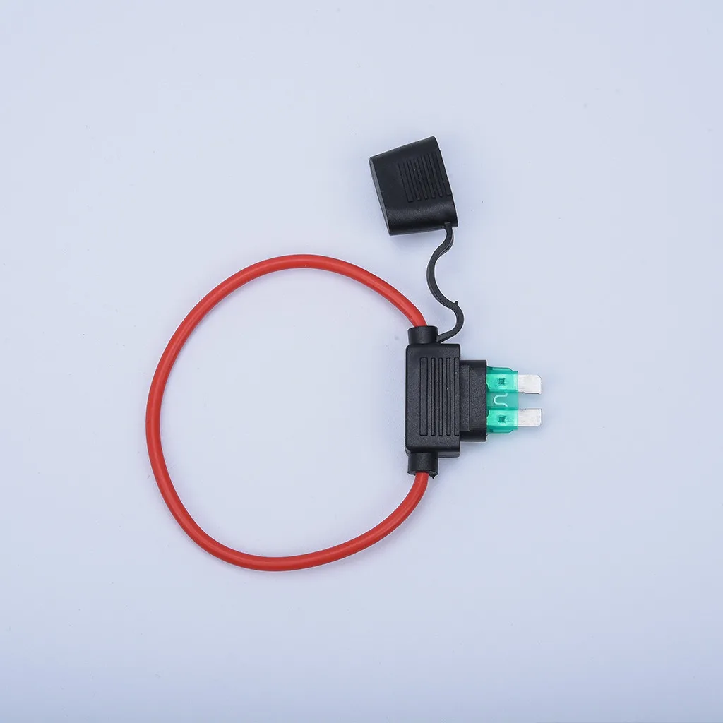 5 x стандартный предохранитель держатель брызгозащищенное 30A 12 AWG кабель в линии Авто Коробка de fusibles umiversal Авто# P10