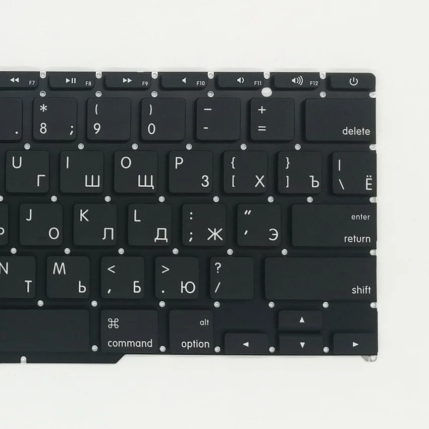Новая маленькая русская клавиатура + Подсветка для MacBook Air 11 6 дюйма A1370 A1465 2011-2015
