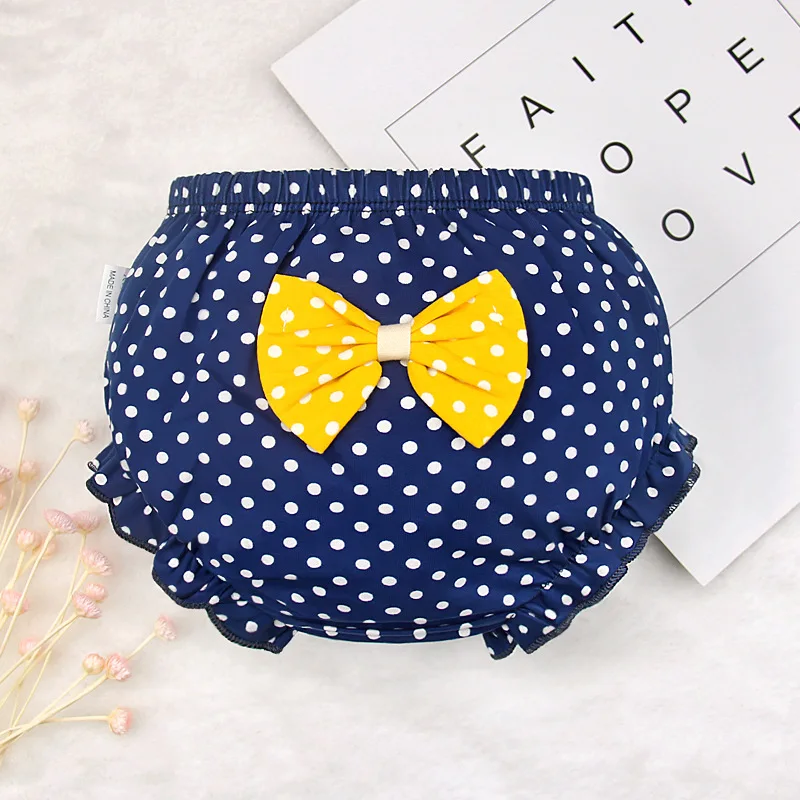 

Newborn New Bowknots Fashion Multi Style Baby Girls Bloomers Shorts PP Shorts Pants Cotton Dots Baby Girls Shorts Summer