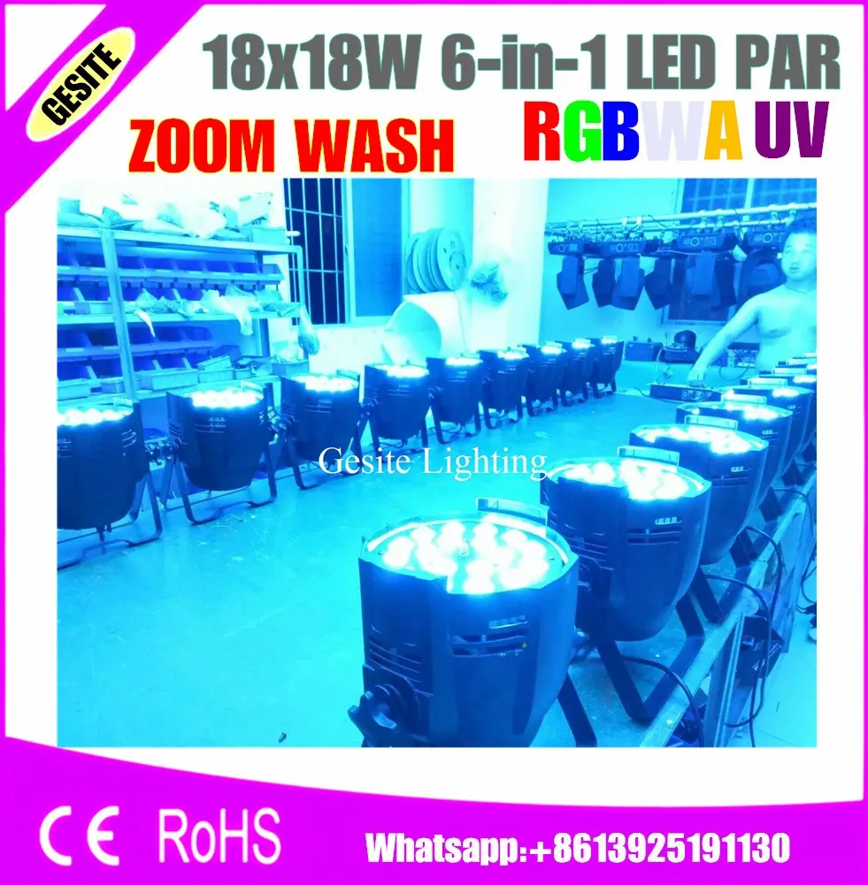 4 шт./лот бесплатная доставка LED Par zoom light сценический эффект для DJ Light|stage effect|led par