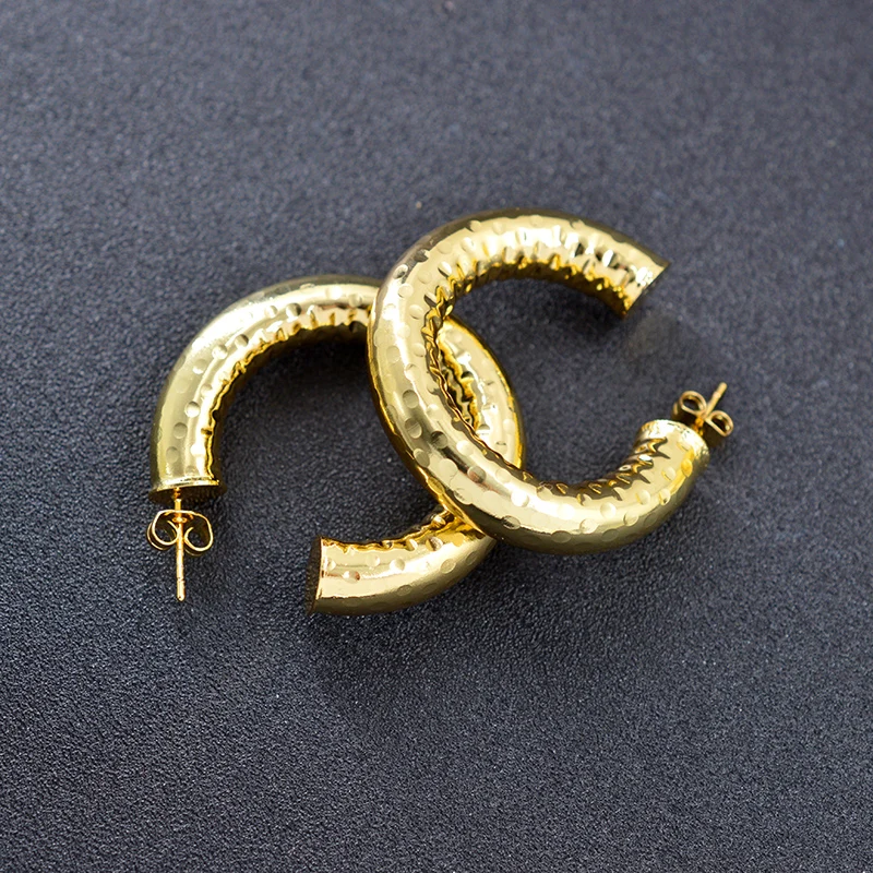 Sunny Jewelry большие круглые серьги-кольца для женщин медная фурнитура ювелирных