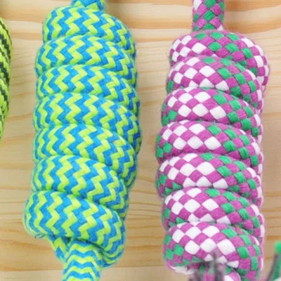 Шт. 1 шт.. щенок собака игрушка хлопок плетеная Кость Веревка жевательный узел