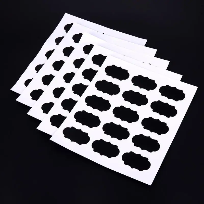 75 шт. новинка мел ручка доска наклейка наклейки этикетка кухонные украшения