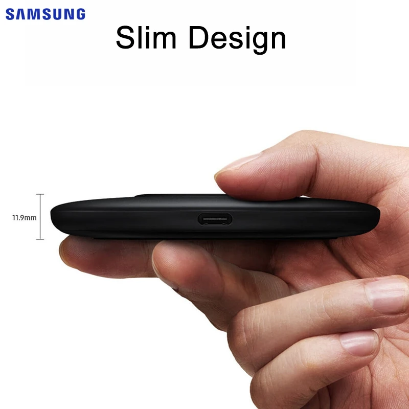 Samsung 15 Вт Qi Быстрое беспроводное зарядное устройство EP-P1100 для samsung Galaxy Note 9 S9 S9+ S10 Note 8 S7 Edge быстрое зарядное устройство