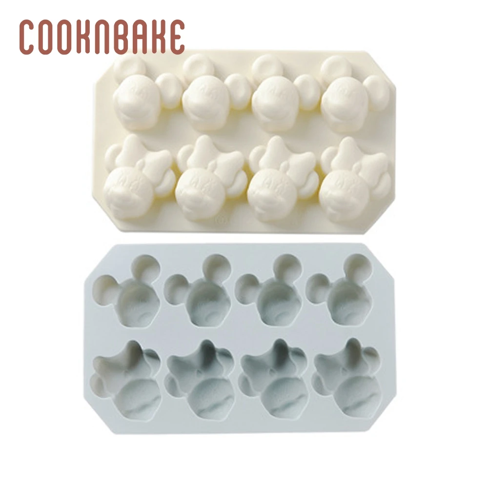 COOKNBAKE силиконовая форма для шоколадных конфет маленькая торта Желе Микки мусс