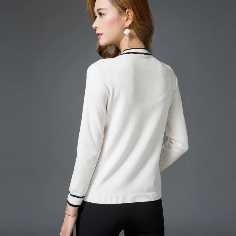 Новинка 2018 женские свитера и пуловеры на осень зиму модная универсальная