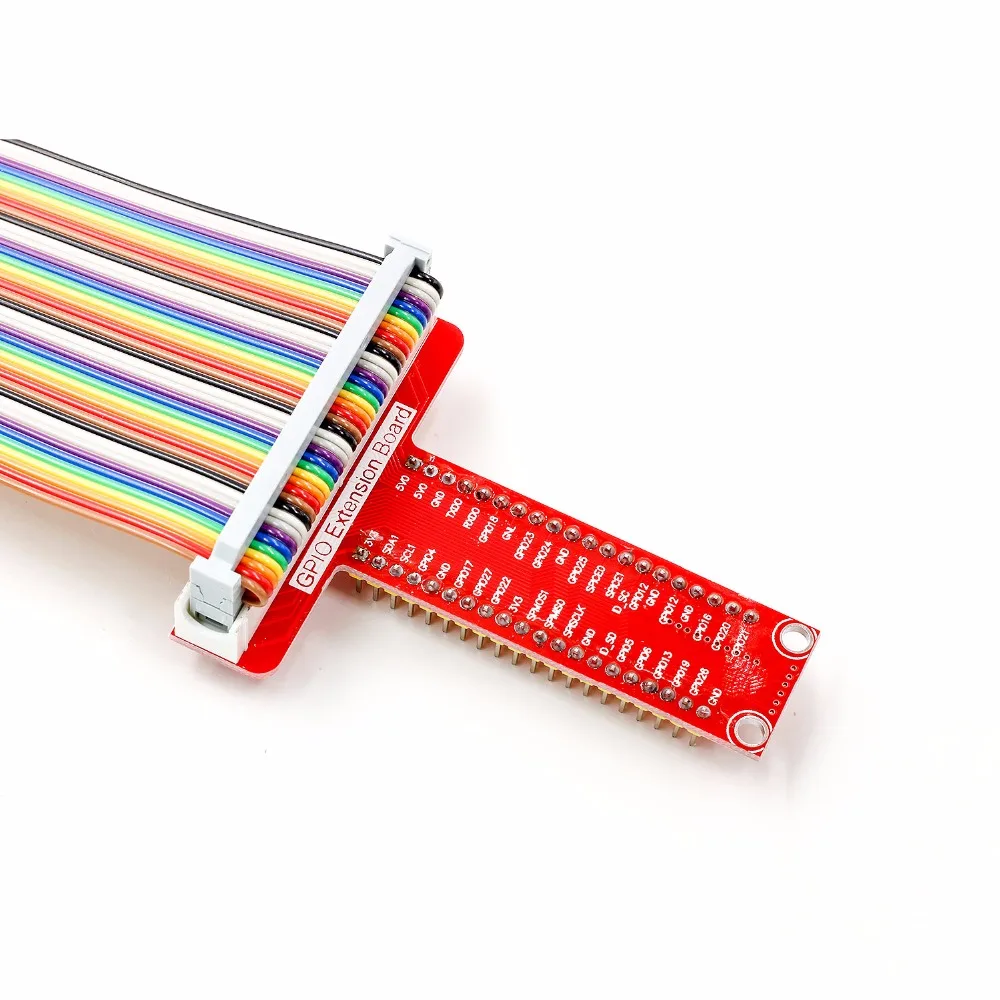 T тип GPIO Плата расширения + 40P кабель для Raspberry Pi плата | Электронные компоненты и