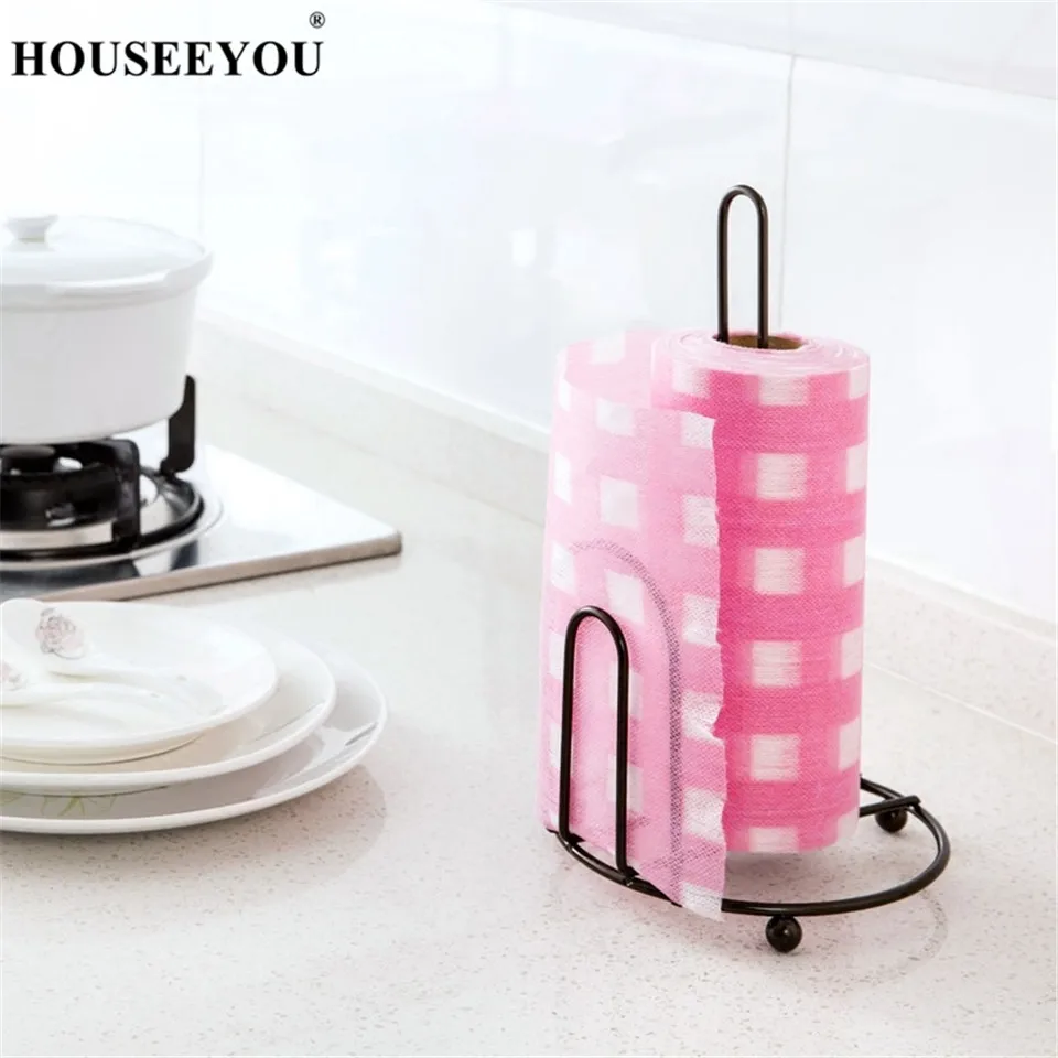 Подставка для кухонного стола HOUSEEYOU рулонный держатель бумажных полотенец