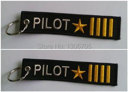 Авиационный подарок летчика капитана четыре бара Звездный брелок