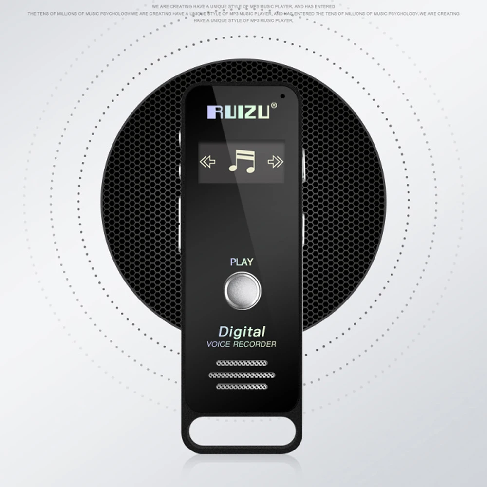 RUIZU X01 спортивный мини портативный MP3 музыкальный плеер без потерь новейший