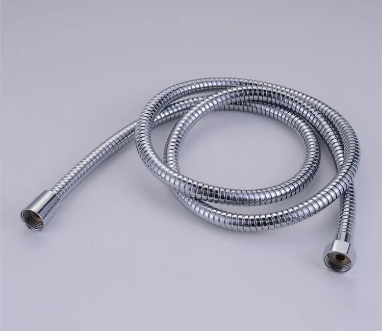 

Сантехнические шланги из нержавеющей стали, золото, 150 см, трубка, душевой шланг, гибкая насадка для душа, запасная часть, водяной шланг для ванной комнаты HJ-0515