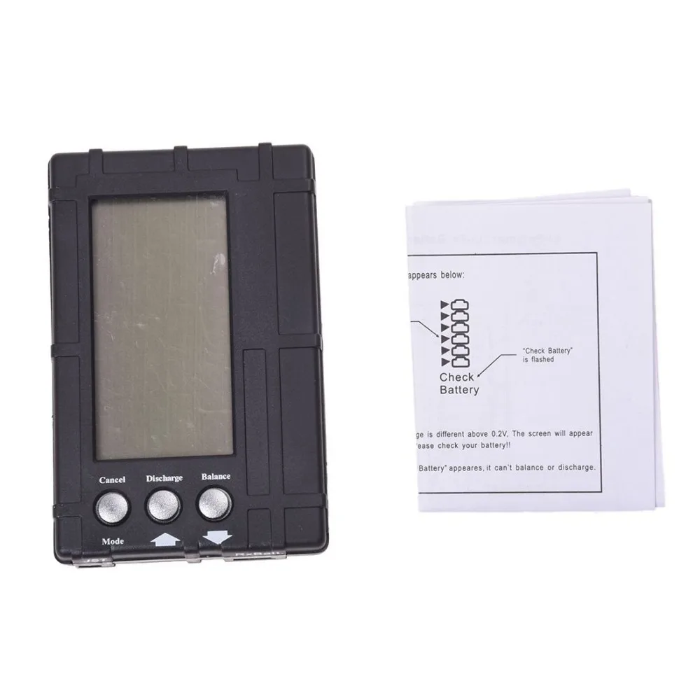 2 шт. 3 в 1 RC s 6 LCD Li Po балансировщик батареи + тестер напряжения разрядник|Детали и