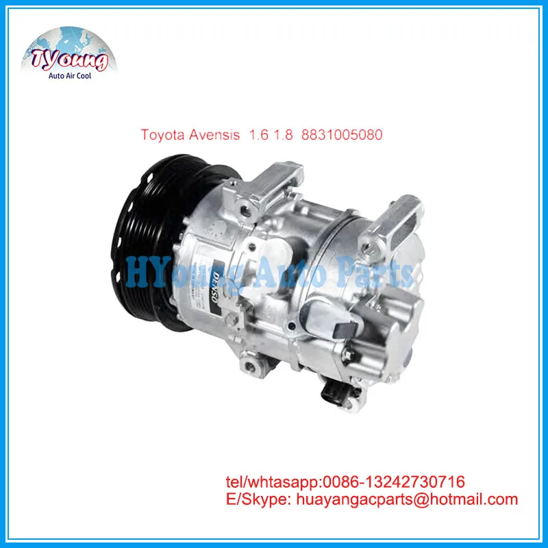 5SE12C 6PK автомобильный воздушный компрессор для Toyota Avensis Corolla Verso 8831005080 447260 2271 8831002460