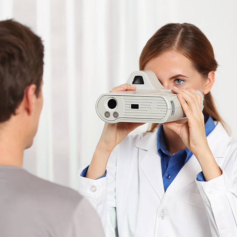 Портативный Ручной Автоматический рефрактометр авторефрактор Бесконтактный и