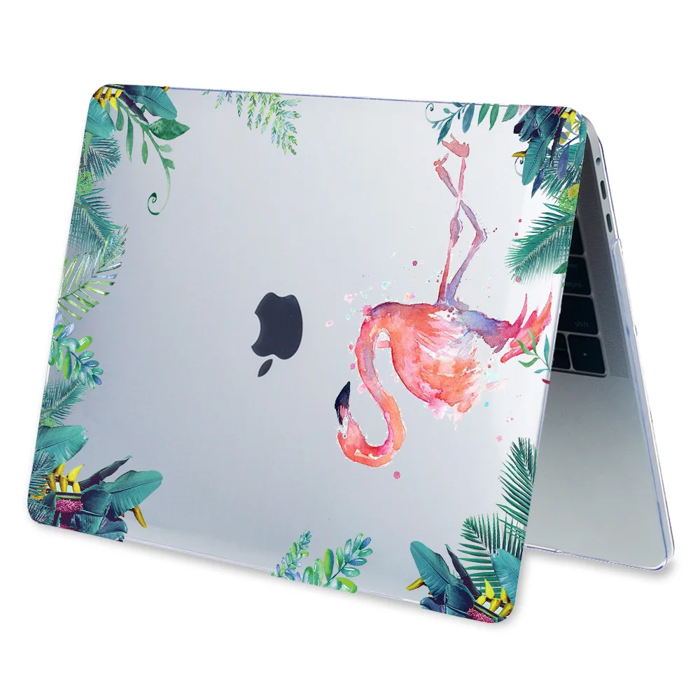 Redlai пластиковый жесткий чехол с принтом для Macbook Новый 12 &quotPro 13 15 Touch bar A1706 Air Pro retina